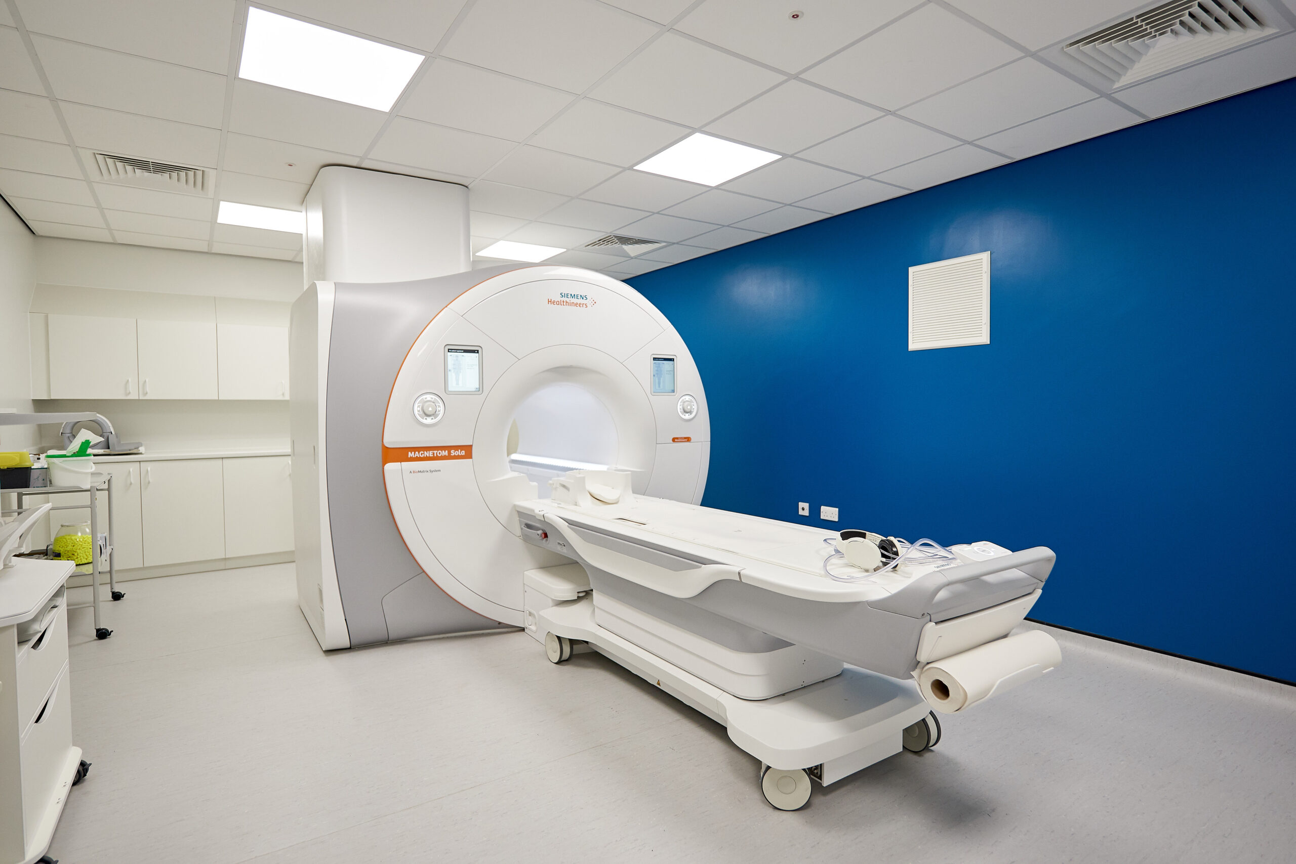 MRI machine at Eccleshill Community Diagnostic Centre.