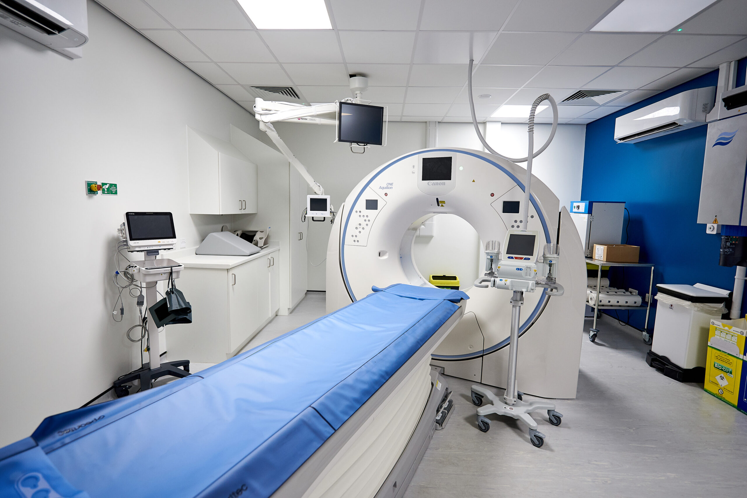 CT scanner Eccleshill Community Diagnostic Centre.