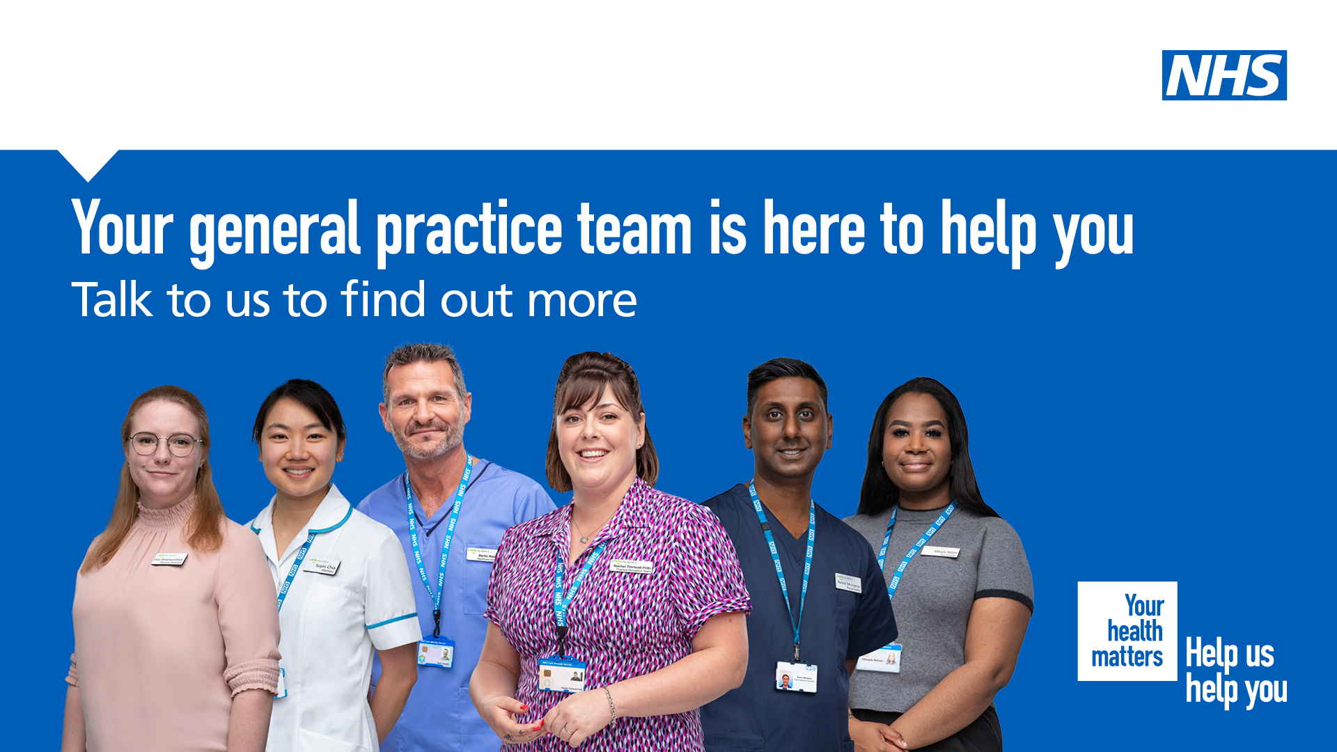 your general practice team is here to help you.